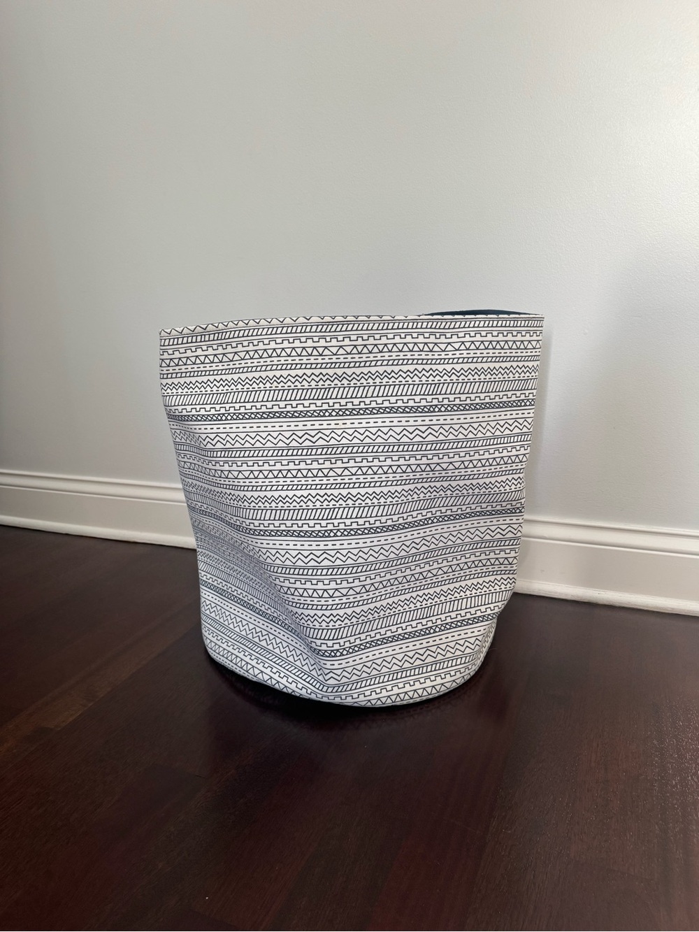 Fabric Printed Storage Basket